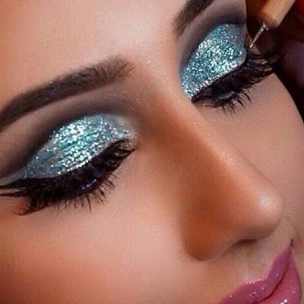 🌙💕Mac 3D Pale Mint Glitter Brillants